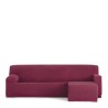 Funda para chaise longue de brazo corto izquierdo Eysa TROYA Burdeos 170 x 110 x 310 cm