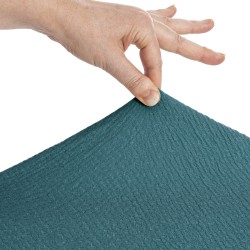 Funda para chaise longue de brazo corto derecho Eysa BRONX Verde Esmeralda 110 x 110 x 310 cm