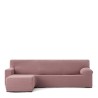 Funda para chaise longue de brazo corto izquierdo Eysa JAZ Rosa 120 x 120 x 360 cm