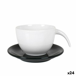 Taza con Plato Kropla 200 ml (24 Unidades)