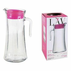 Jarra de Cristal Transparente LAV LV-TRU140 PK0001RP (6 Unidades) (1400 ml)