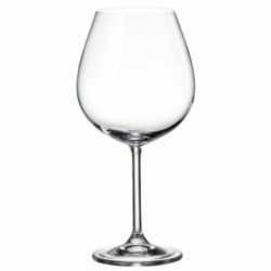 Set de Copas Bohemia Crystal Clara 650 ml (6 Unidades) (4 Unidades)