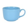 Taza Azul Ceru00e1mica 500 ml (12 Unidades)