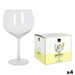 Set de Copas para Gin Tonic Bohemia Crystal Cocktails Cristal 4 Piezas (4 Unidades) (700 cc)