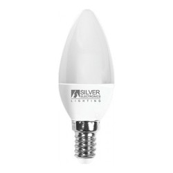 Bombilla LED Vela Silver...