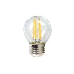 Bombilla LED Esférica Silver Electronics 1960327 E27 4W 3000K A++ (Luz Cálida)