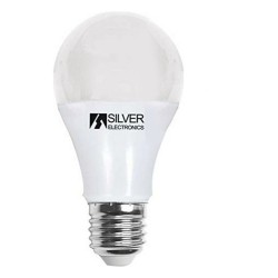 Bombilla LED Esférica Silver Electronics 602425 E27 10W