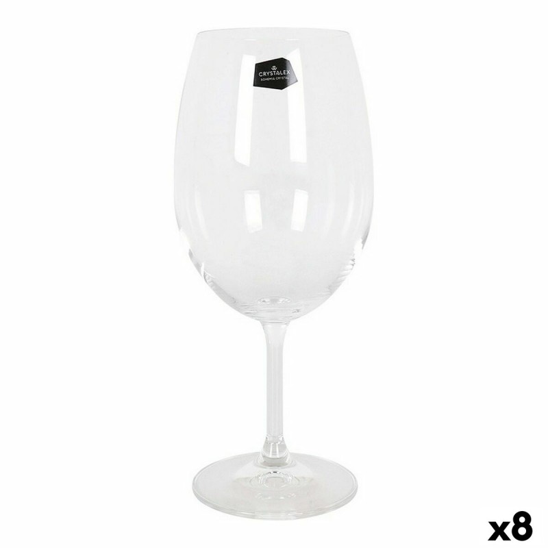 Copa de vino Crystalex Lara Transparente Cristal (6 Unidades) (8 Unidades) (540 cc)