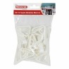 Pinza Sujeta Manteles Privilege 59443 14 pcs Blanco 4,5 cm (14 Piezas) (24 Unidades) (4,5 cm)