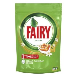 Pastillas para Lavavajillas All in One Fairy (60 uds)