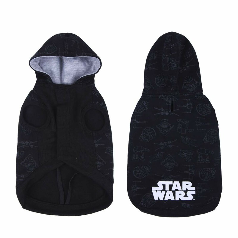 Sudadera para Perro Star Wars S Negro