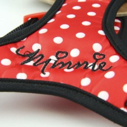 Arnés para Perro Minnie Mouse XXS/XS Rojo