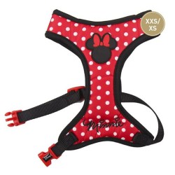 Arnés para Perro Minnie Mouse XXS/XS Rojo