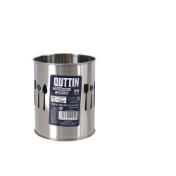 Organizador para Cubiertos Quttin Acero Inoxidable u00f8 10,3 x 12,2 cm (12 Unidades)