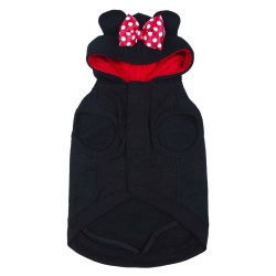 Sudadera para Perro Minnie Mouse Negro XXS