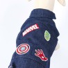 Chaqueta para Perro Marvel Azul XXS