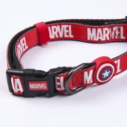 Collar para Perro Marvel S/M Rojo