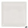 Plato Llano La Mediterru00e1nea 41678 Gres Marfil 24 x 24 x 2 cm (6 Unidades) (24 cm)