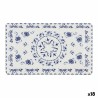 Fuente de Cocina La Mediterru00e1nea Blur Rectangular 25 x 15 x 2 cm (18 Unidades)