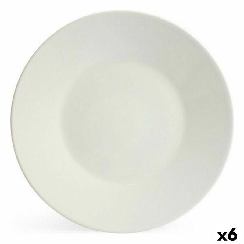 Plato Llano La Mediterru00e1nea Maitre u00d8 28 cm 28 x 28 x 2,8 cm (6 Unidades)