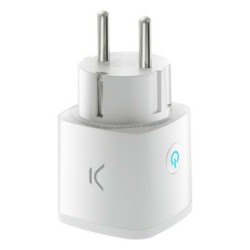 Enchufe Inteligente KSIX Smart Energy Mini WIFI 250V Blanco