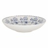 Plato Hondo La Mediterru00e1nea Blur Porcelana (12 Unidades) (u00f8 21 x 5,3 cm)