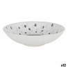 Plato Hondo La Mediterru00e1nea Barroc Porcelana (12 Unidades) (u00f8 21 x 5,3 cm)