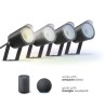 Foco LED KSIX SmartLED Negro (3000K)