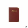 Porta menu00fas Securit Basic Burdeos 23,7 x 17,2 cm