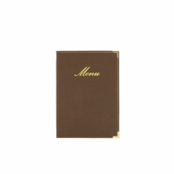 Porta menu00fas Securit Classic Marru00f3n 25 x 18 cm