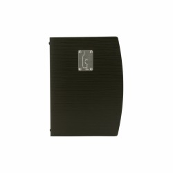 Porta menu00fas Securit Rio 34 x 25,5 x 1,8 cm Negro