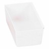 Caja Multiusos Modular Blanco 15 x 8 x 5,3 cm (24 Unidades)