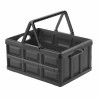 Caja Multiusos Tontarelli Ursus Gris oscuro 47,5 x 35,2 x 23 cm (6 Unidades)