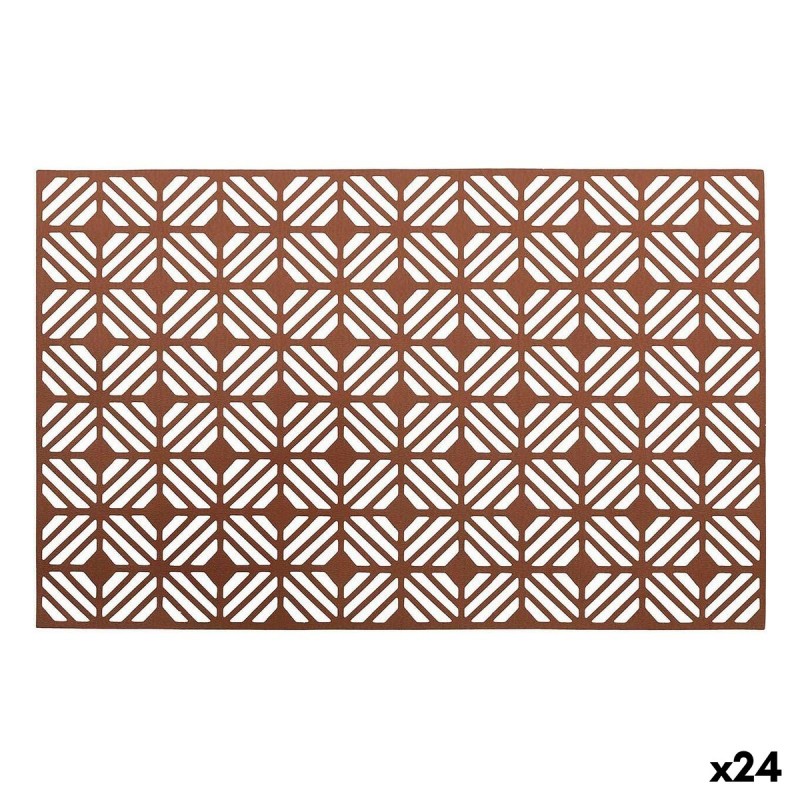 Salvamantel Viejo Valle PVC Cobre 45 x 30 cm (24 Unidades)