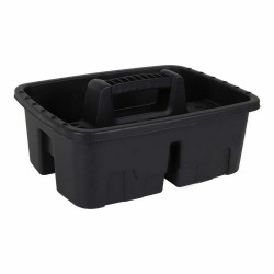 Organizador de Herramientas Dem Brico Bandeja Negro 38,5 x 29,5, x 17 cm (6 Unidades)