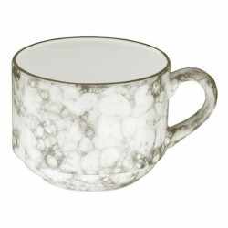 Taza Viejo Valle Rocks Porcelana 180 ml Marru00f3n (12 Unidades)