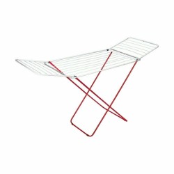 Tendedero Plegable Confortime Bermeo 170 x 55 x 95 cm Blanco Rojo (4 Unidades)