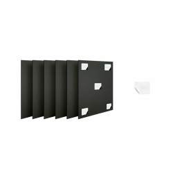 Pizarra Securit Colgadores adhesivos Set 40 x 40 cm 6 Unidades