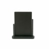 Pizarra Securit Woody Teca De pared Negro 60 x 40 cm