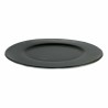 Plato Llano Viejo Valle Neat Negro Porcelana u00d8 28 cm (6 Unidades)