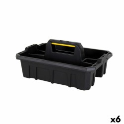 Organizador de Herramientas Bricotech Negro Polipropileno 49,5 x 34,5 x 21 cm (6 Unidades)