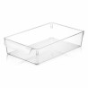 Caja Multiusos Quttin Transparente 20 x 32,5 x 7 cm (12 Unidades)