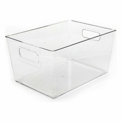 Cesta Multiusos Dem Transparente 29,5 x 21 x 15 cm (18 Unidades)