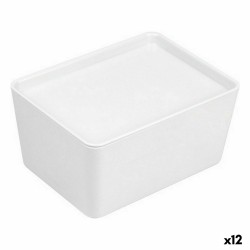 Caja Organizadora Apilable Confortime Con Tapa 17,5 x 13 x 8,5 cm (12 Unidades)