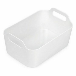 Cesta Multiusos Confortime Blanco 33 x 23,5 x 15,4 cm (12 Unidades)