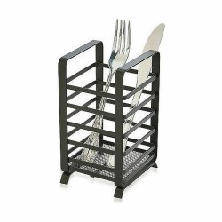 Bote para Utensilios de Cocina Confortime Metal 10,5 x 9,5 x 18 cm (12 Unidades)