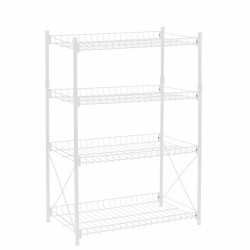 Estantería Confortime Metal Blanco 52 x 34 x 86 cm (2 Unidades)