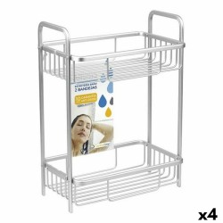 Estantería de Baño Confortime Alluma 29 x 18 x 40 cm (4 Unidades)