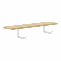 Estante Confortime Marrón claro Madera MDF 60 x 23,5 x 1,5 cm (6 Unidades)