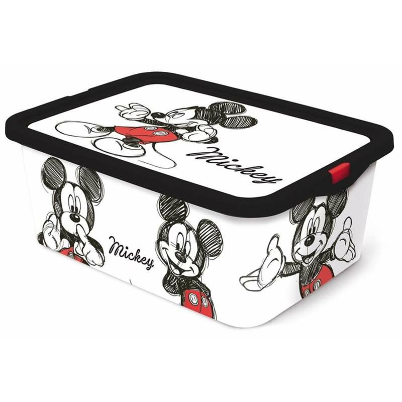 Caja de Almacenamiento Mickey Mouse Fancy 13 L Polipropileno